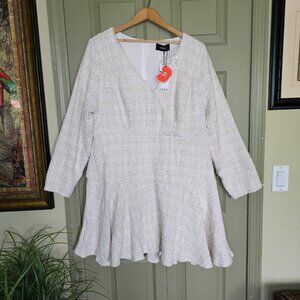 Cider dress - white/beige color, size 1XL NWT